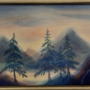 Mountains and Trees